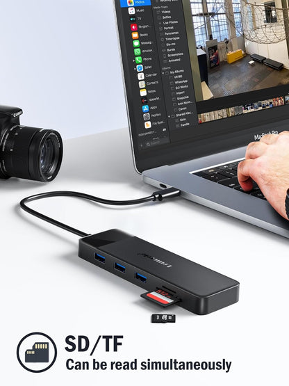 Docking Station USB C Hub 3*Display- 10 in 1,  USB C Dock 2*HDMI Adapter 4K, 3 USB 3.0/2.0, VGA, PD 100W, Audio, SD/TF, for HP Laptops, Thinkpad, Macbook, Surface