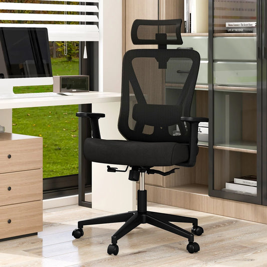 Mesh Ergonomic Office Chair Adjustable Swivel Task Chair